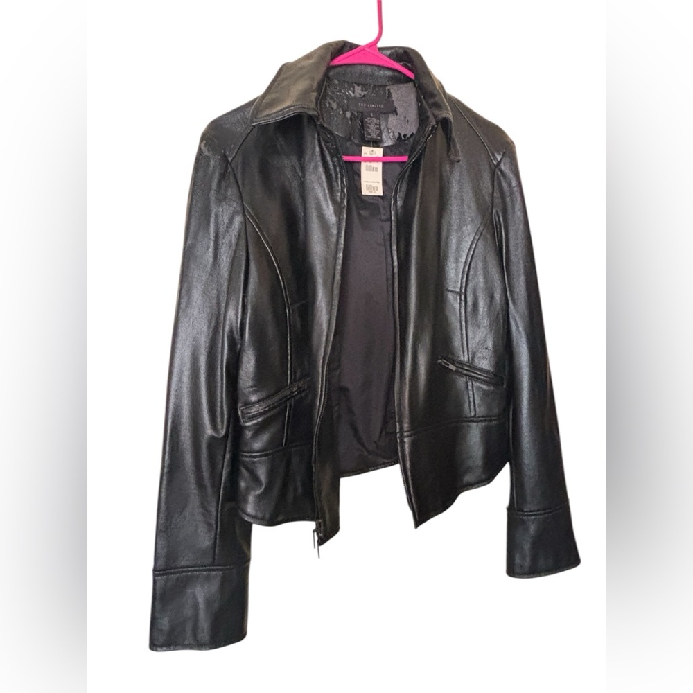 Black Leather Women's Jacket